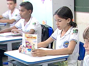 Crian�as tem aula de empreendedorismo