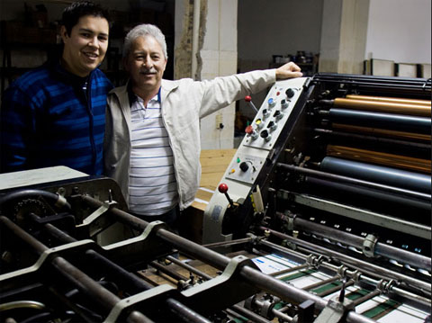 Filhos abrem neg�cios inspirados nas paix�es de seus pais