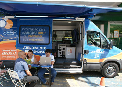 Sebrae Mvel passar por oito cidades no comeo de maio