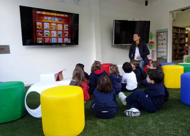 Escola em SP adota espao inspirado no escritrio do Google