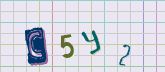 This is a captcha-picture. It is used to prevent mass-access by robots. (see: www.captcha.net)